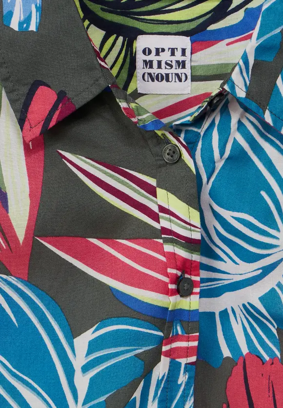 CECIL Bluse mit Blumenprint