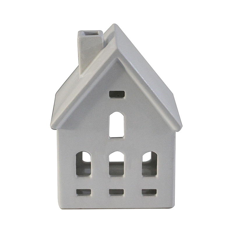 Home Lyshus 10,6x8,7x14,2 cm keramikk