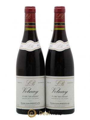 Volnay 1er Cru Clos des Angles Lucien Boillot & Fils (Domaine)  2012 - Lot de 2 Bouteilles
