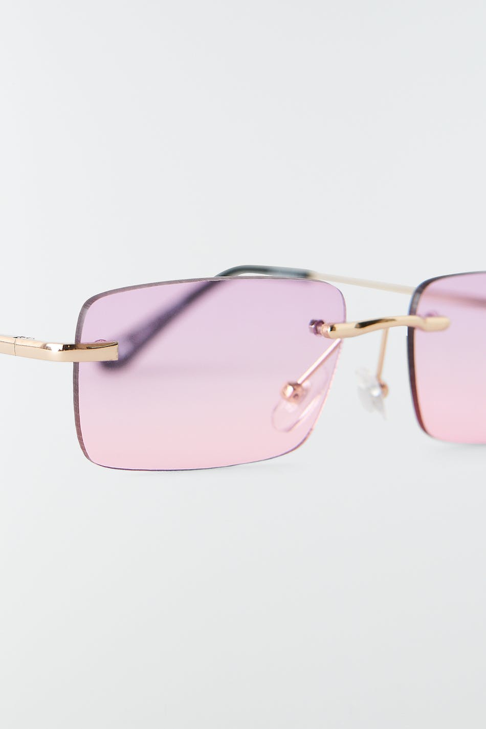 Slim square sunglasses