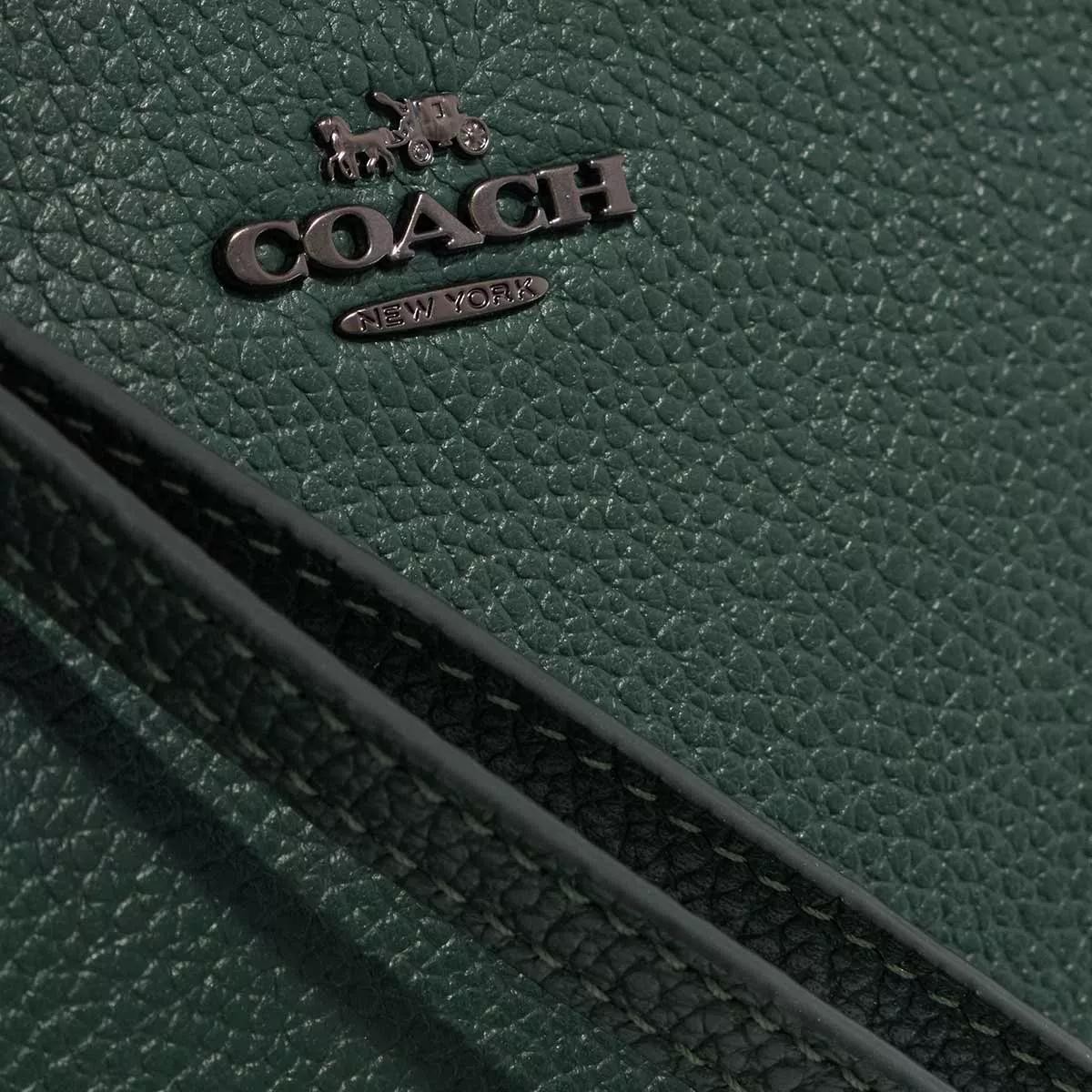 COACH Handtaschen grün Clutch