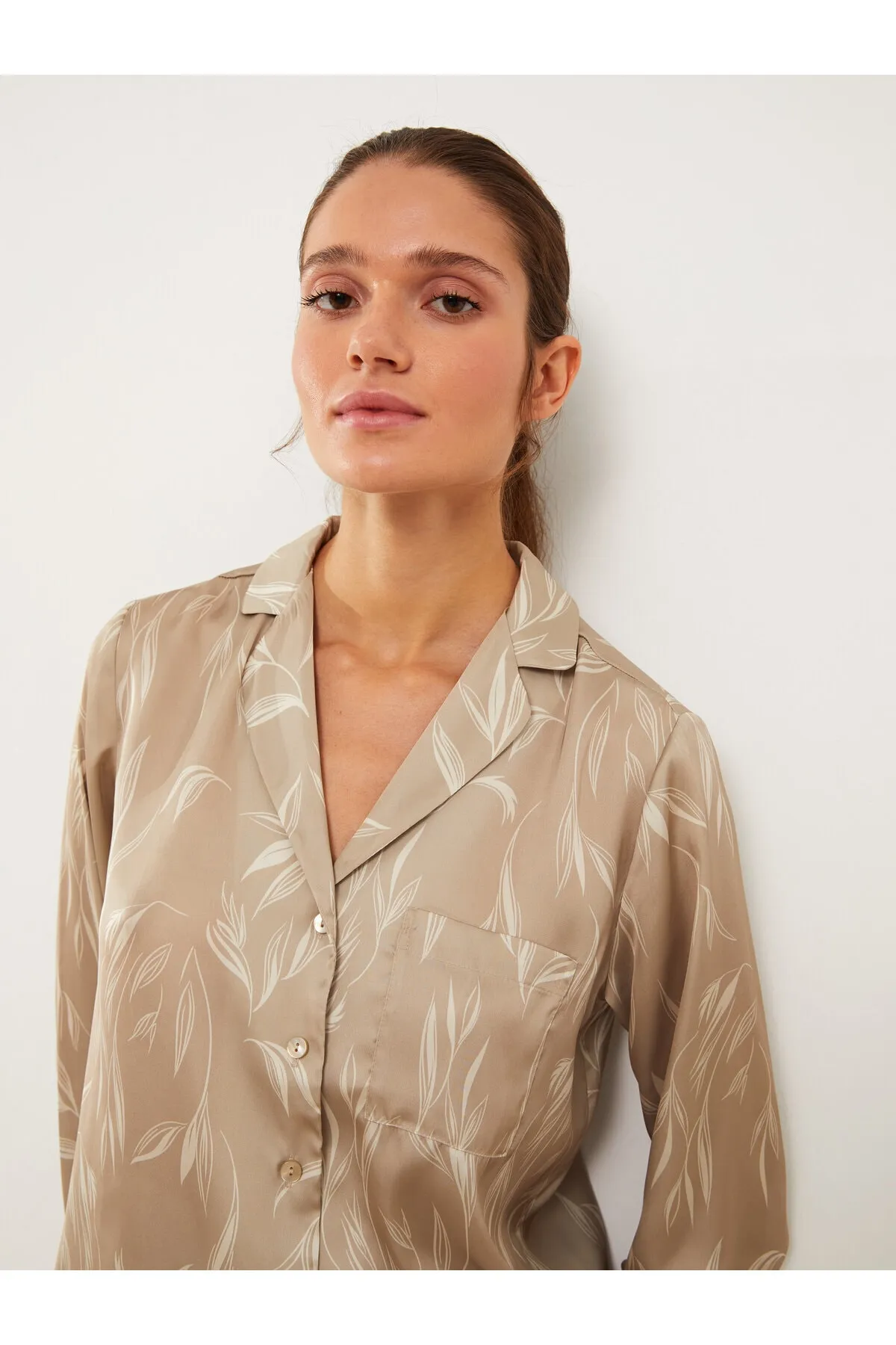 LC Waikiki  Pyjama set - Beige - Unifarben