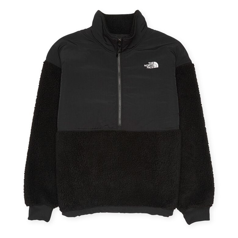 The North Face Platte High Pile Fleece 1/4 Zip tnf black