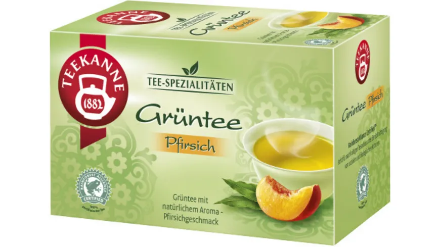 TEEKANNE Grüner Tee Pfirsich 35 g