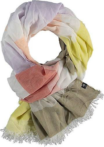 FRAAS Sustainability Edition - Gestreifte Stola mit Crinkle-Effekt