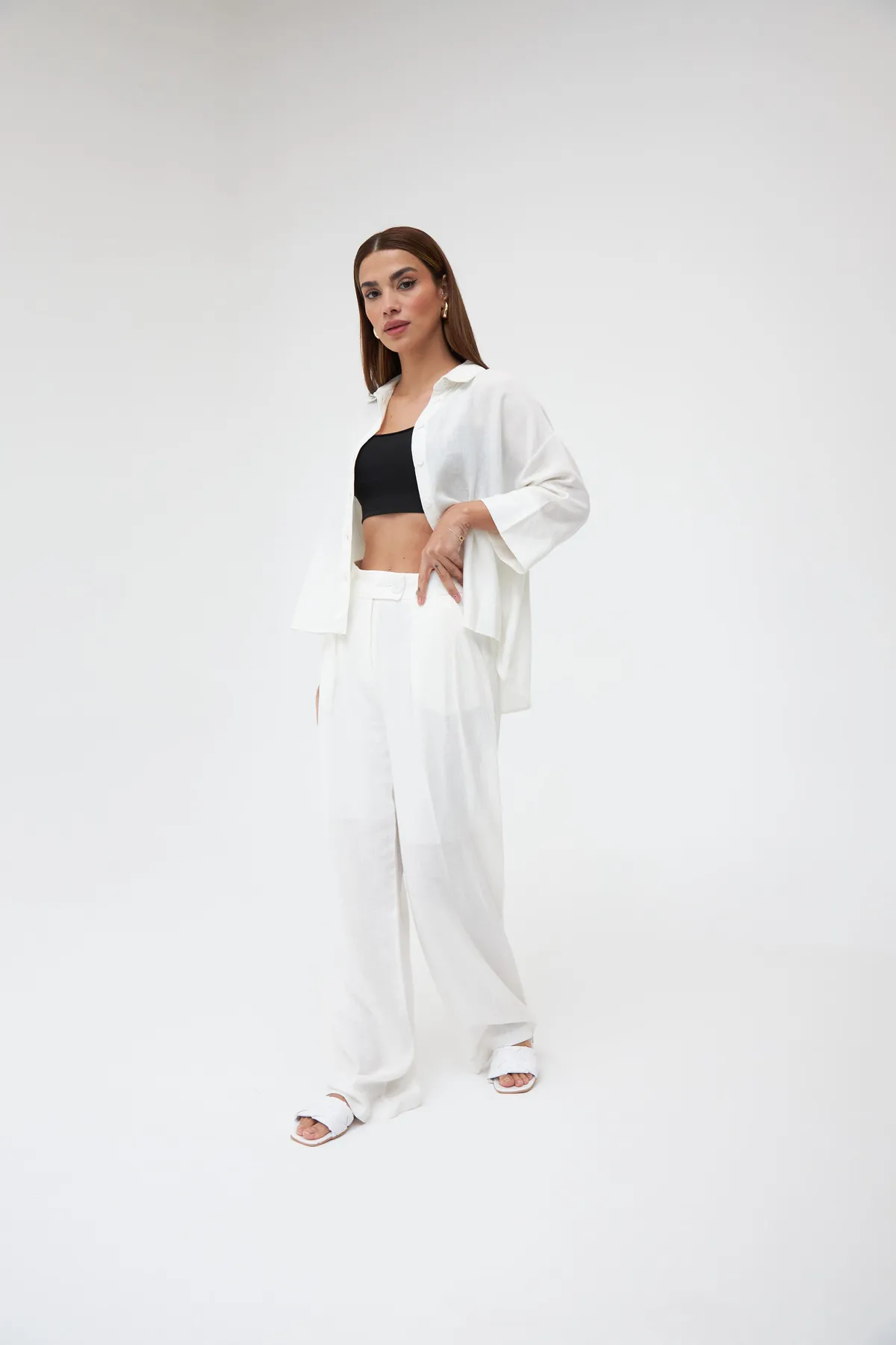 Laluvia  Zweiteiler - Ecru - Regular Fit