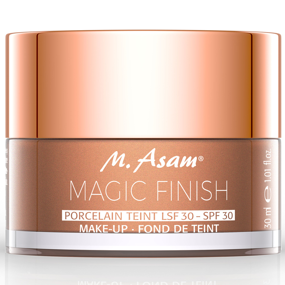 m.asam MAGIC FINISH Fond de teint mousse Porcelain Teint SPF 30 Fond de teint mousse