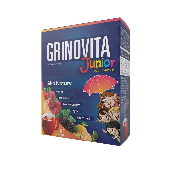 Grinovita Junior, Immunforsvar til børn fra 3 år, Pulver til opløsning