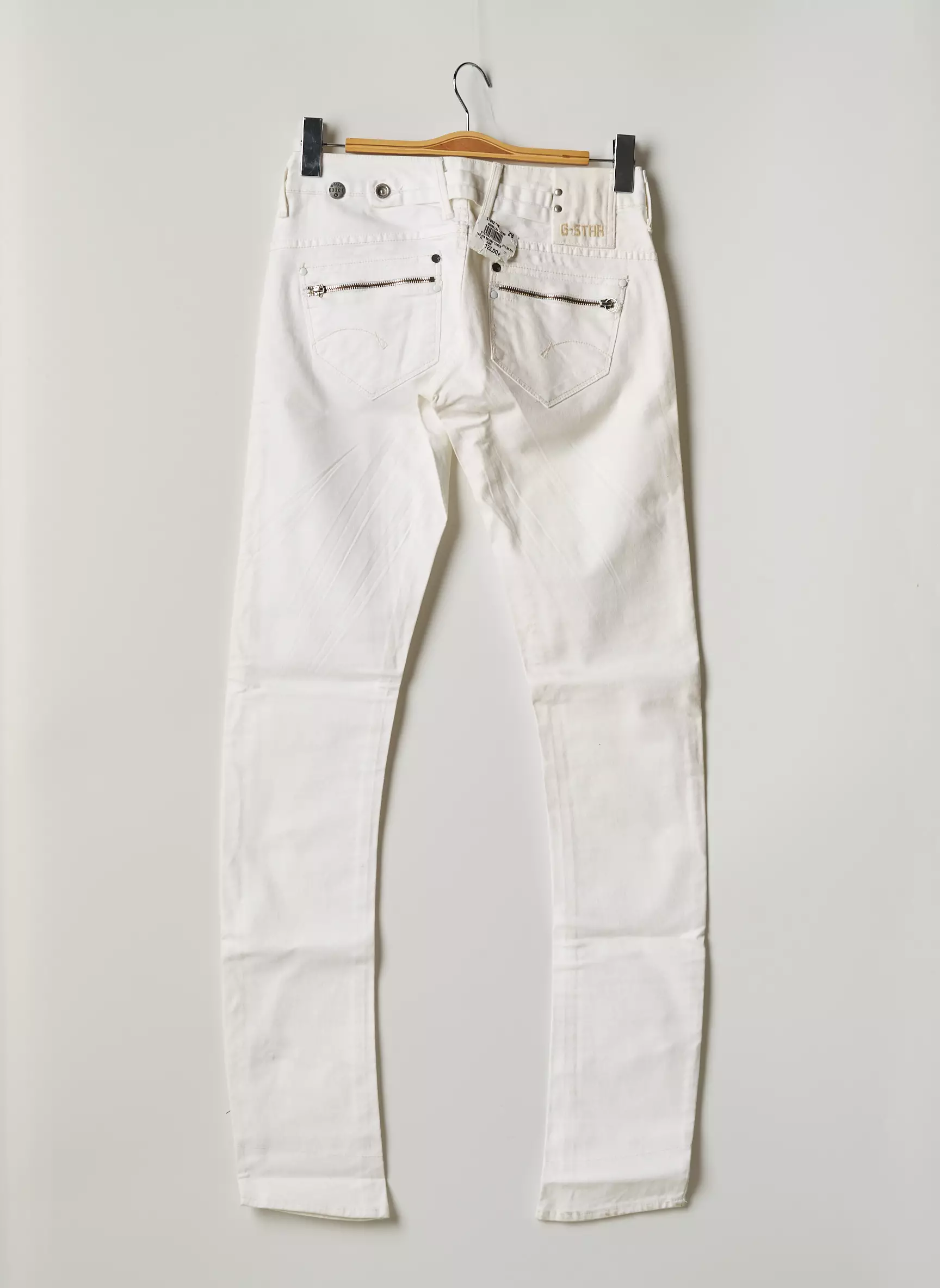G Star Pantalons Slim Femme couleur beige