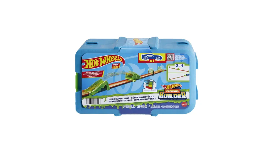 Hot Wheels Track Builder Toxic Jump Pack