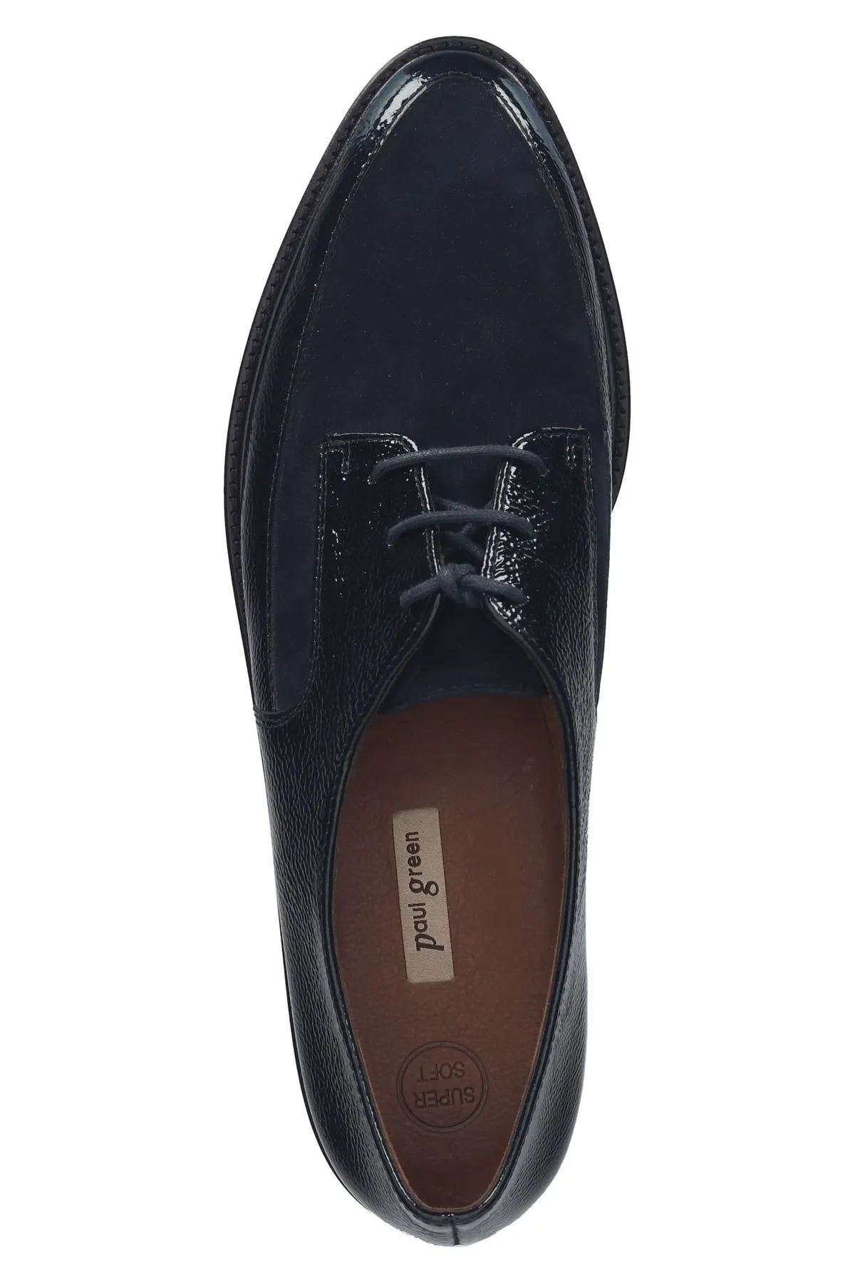 Paul Green  Business-Schuh - Blau - Blockabsatz