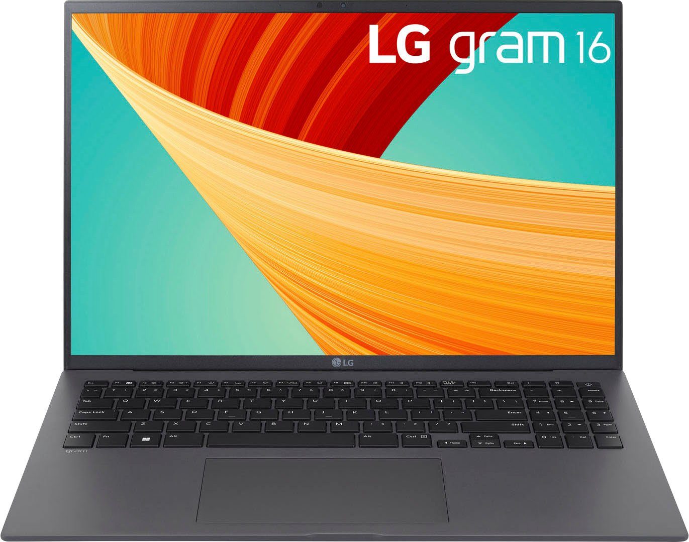 LG gram 16Z90R-G.AA76G Notebook (40,6 cm/16 Zoll, Intel Core i7 1360P, Iris Xe Graphics, 512 GB SSD)
