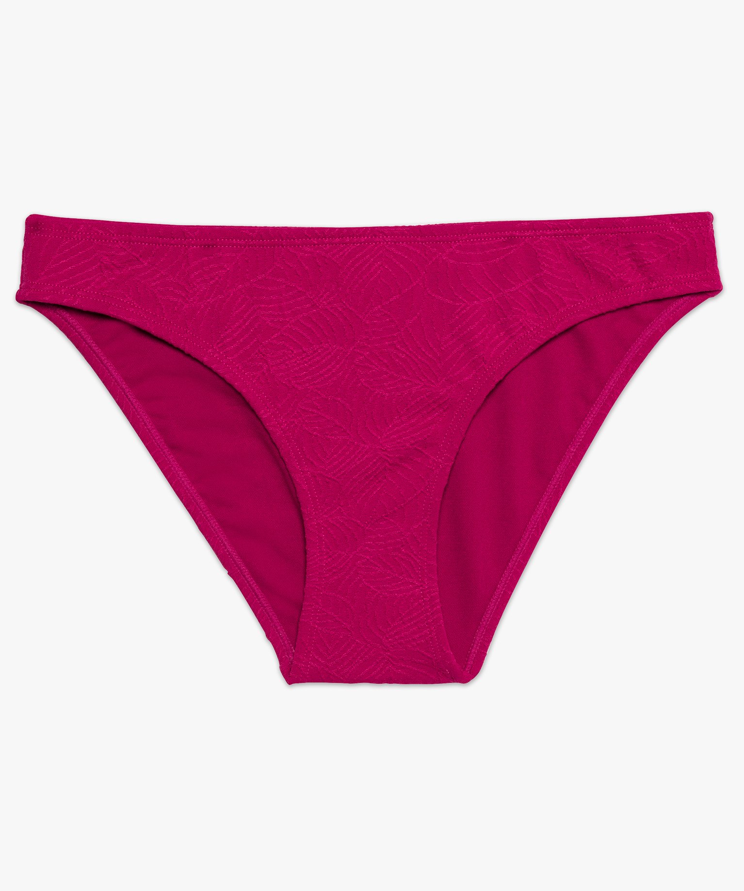 Bas de maillot de bain femme forme slip rouge | GEMO