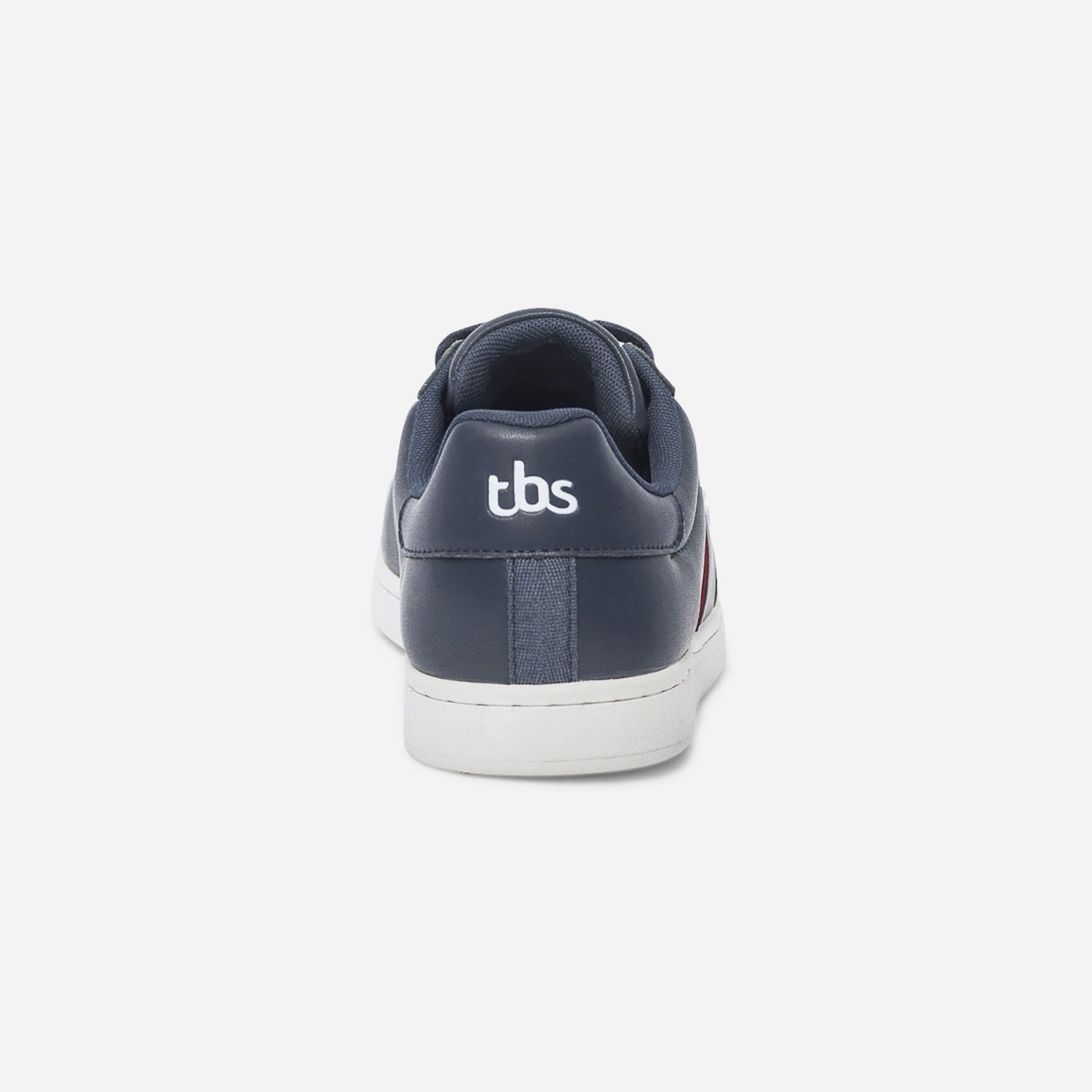 Tennis TBS bleu marine en cuir
