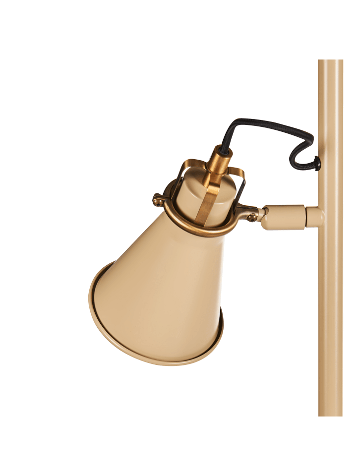 Beliani Stehleuchten MOYOLA in Beige/Gold - (W) 25 x (H) 165 x (L) 42 cm günstig kaufen onesize