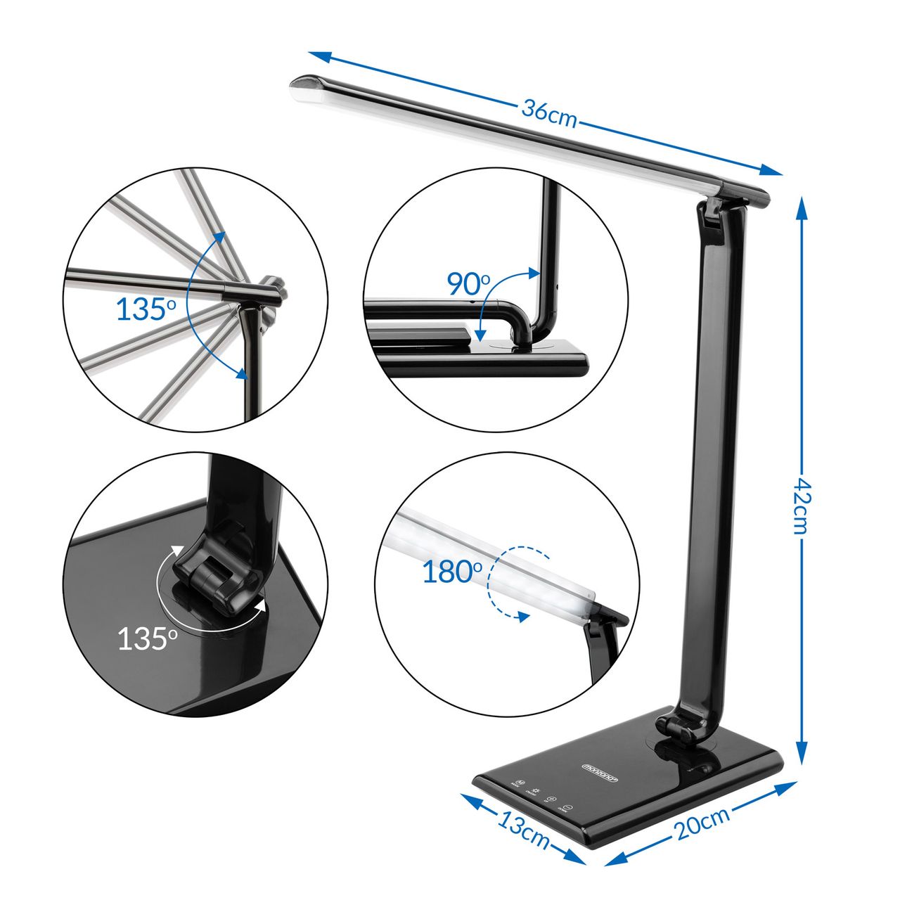 Monzana monzana® LED Tischlampe Cataleya