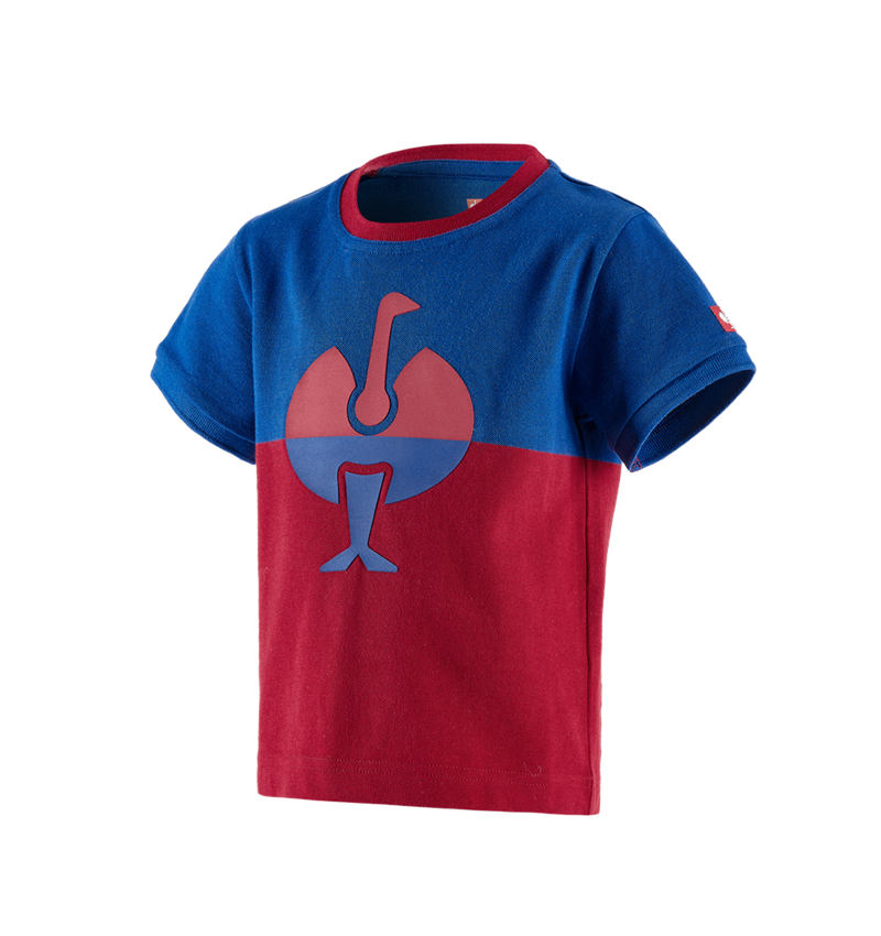 e.s. Piqué-Shirt colourblock, Kinder