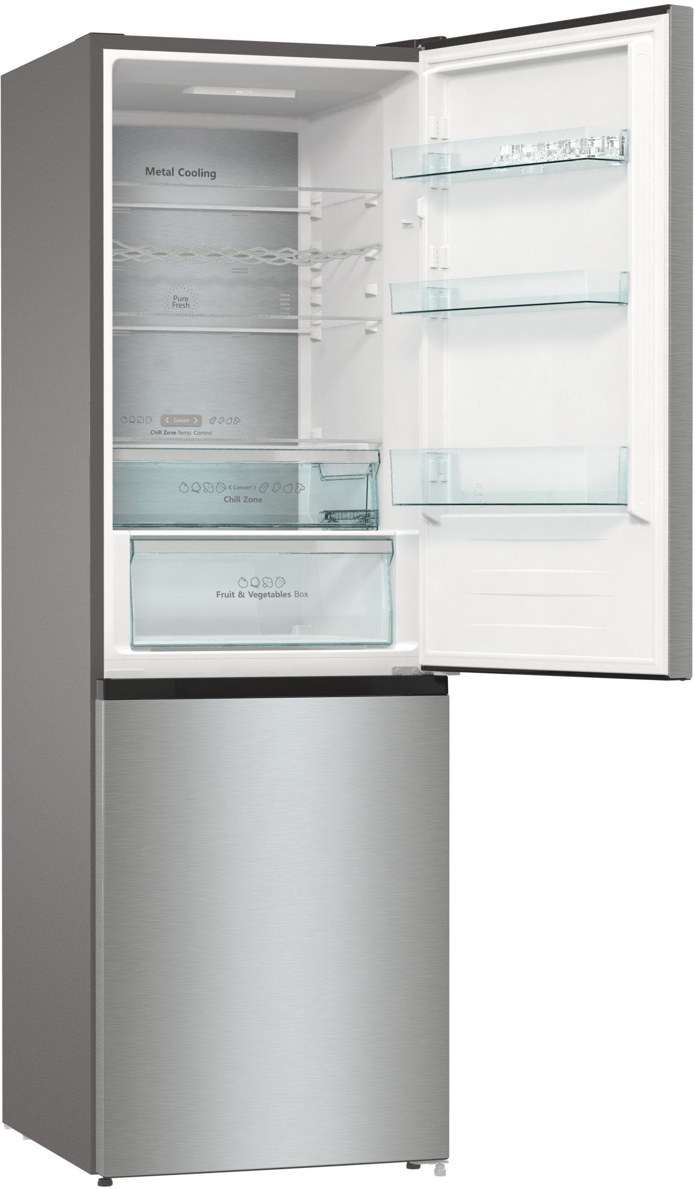 Hisense Kühl-/Gefrierkombination RB424N4CIC, 185 cm hoch, 60 cm breit