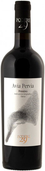 2020 Avia Pervia Primitivo IGP Bio - Podere 29