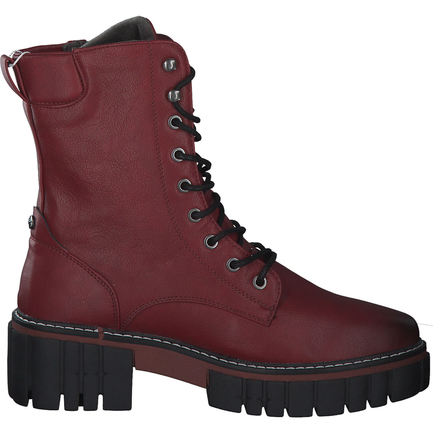 Mustang 1447504, Biker Boots, Damen, rot