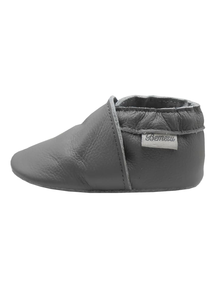 Yalion Baby Krabbelschuhe in Einfarbig Grau günstig kaufen
