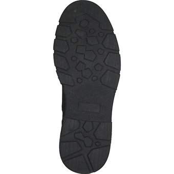 Tom Tailor Schnür Boots in schwarz