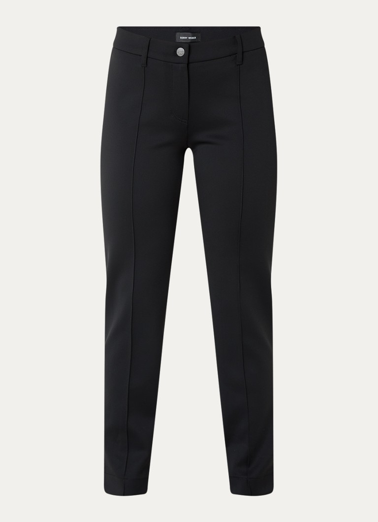Gerry Weber  High waist slim fit pantalon met steekzakken