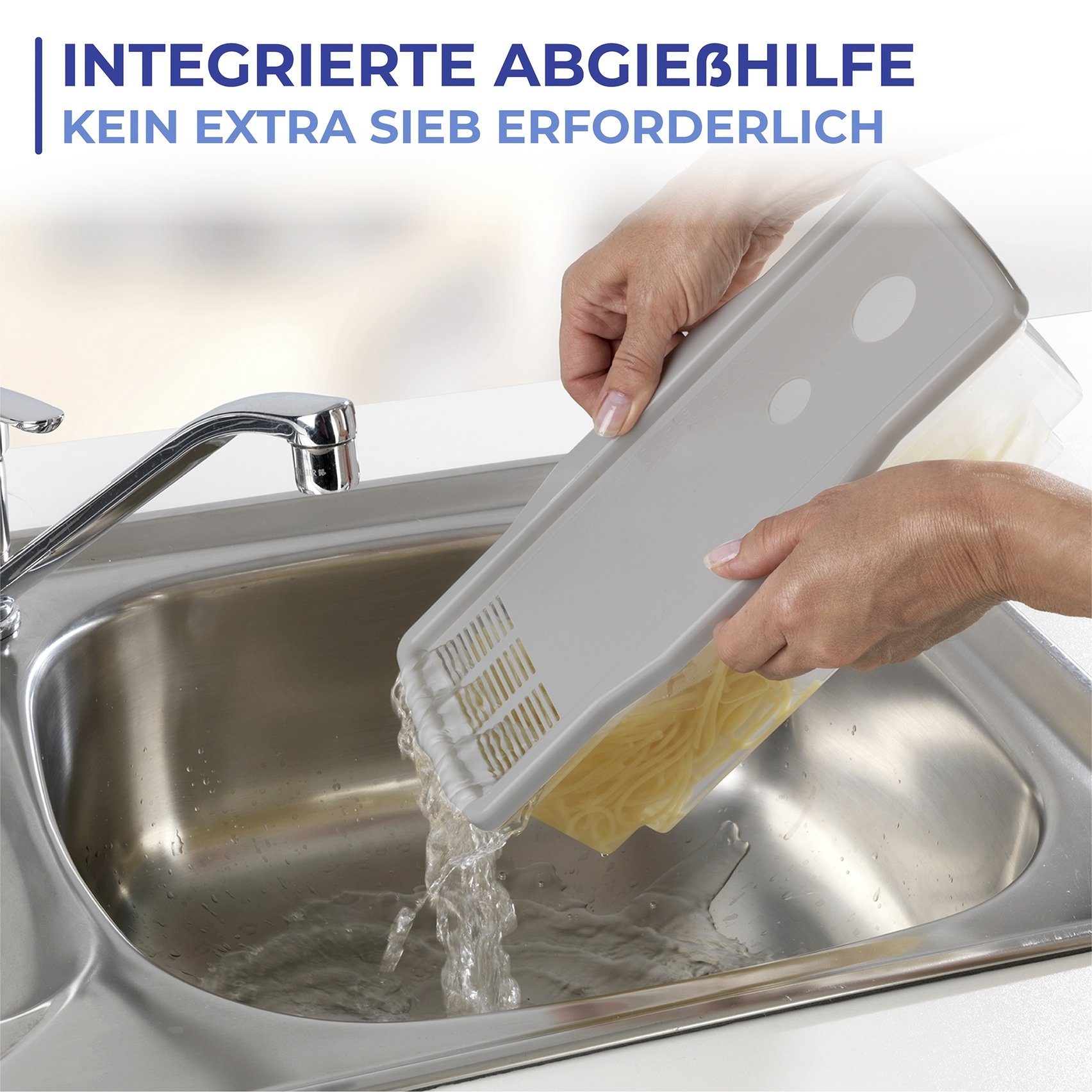Maximex Mikrowellenbehälter Mikrowellen Kochblitz Maße BxHxT: 29 x 9,5 x 13,5 cm., Kunststoff, (1-tlg)