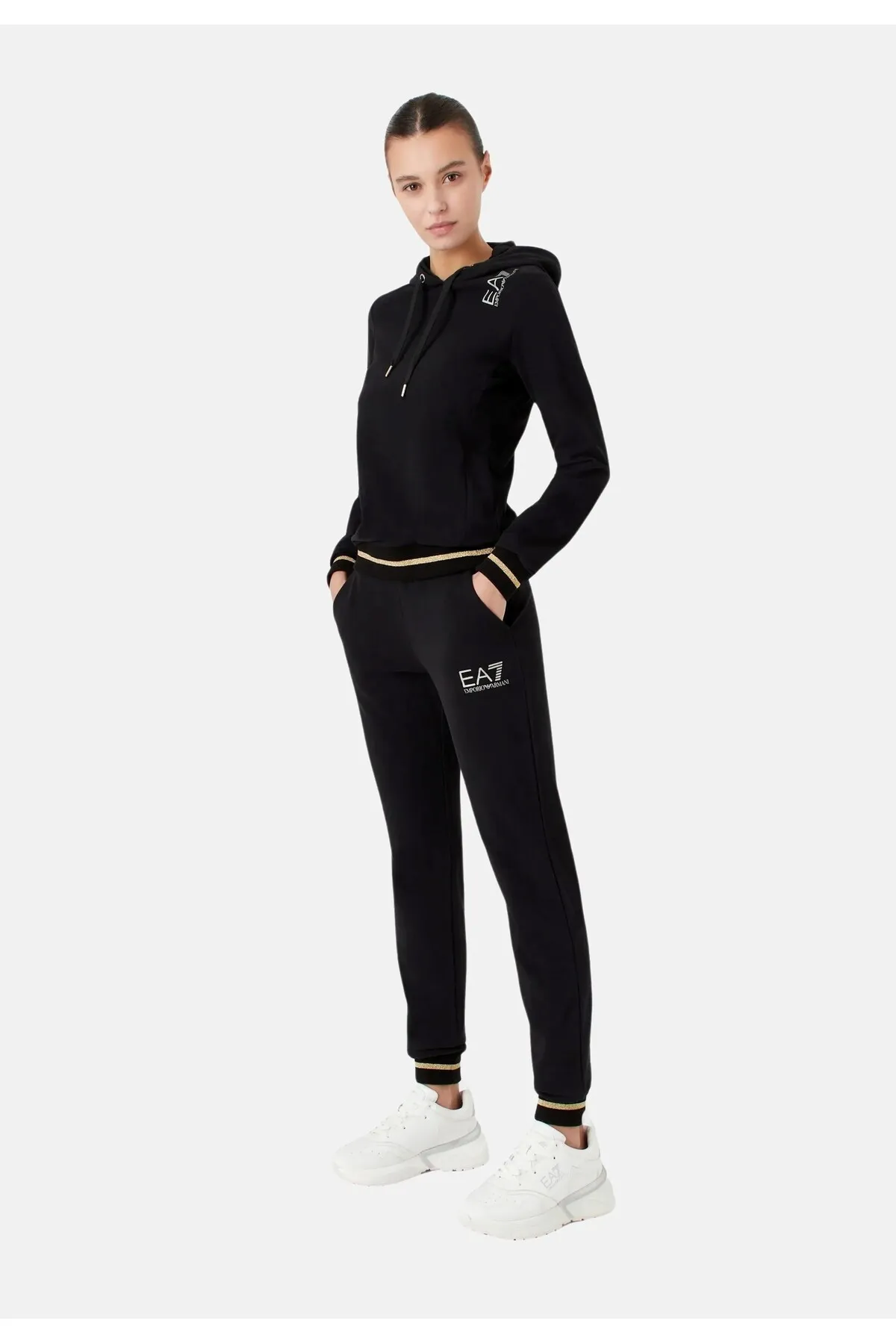 EA7  Trainingsanzug - Schwarz - Regular Fit
