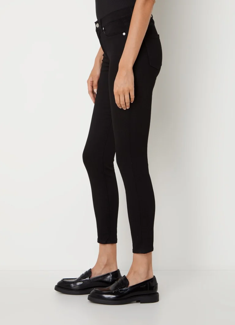 Blugi HUGO BOSS 932 cu talie medie, croială slim, de culoare spălată