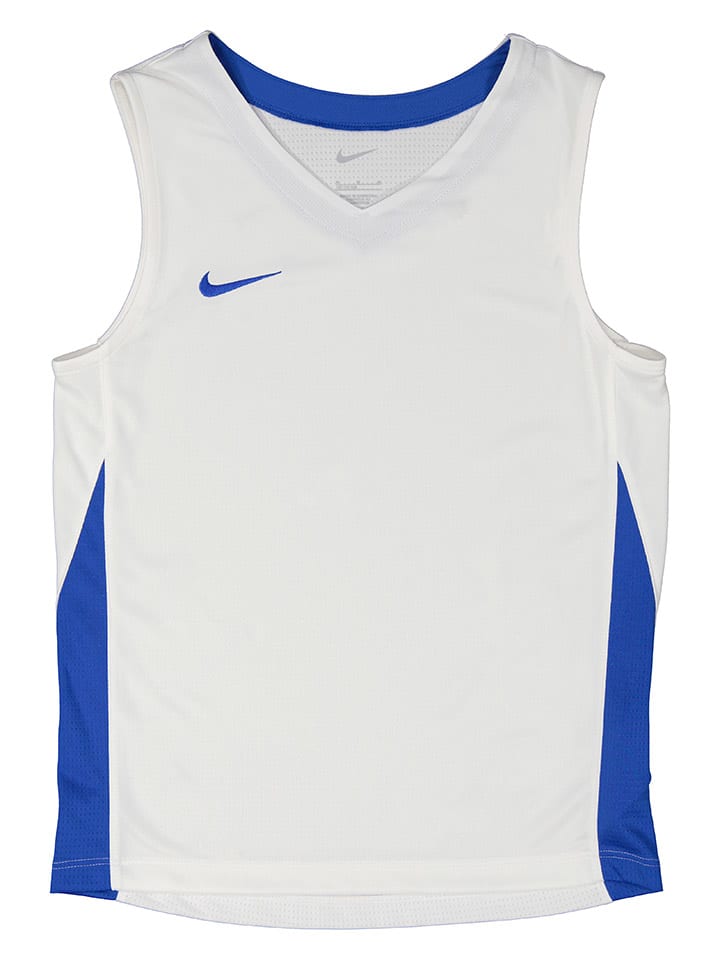 Nike Trainingstop in Weiß/ Blau günstig kaufen