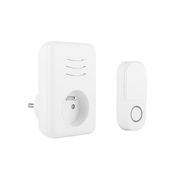 Sonerie wireless RF BYRON cu mufă – rază de acțiune 150 m