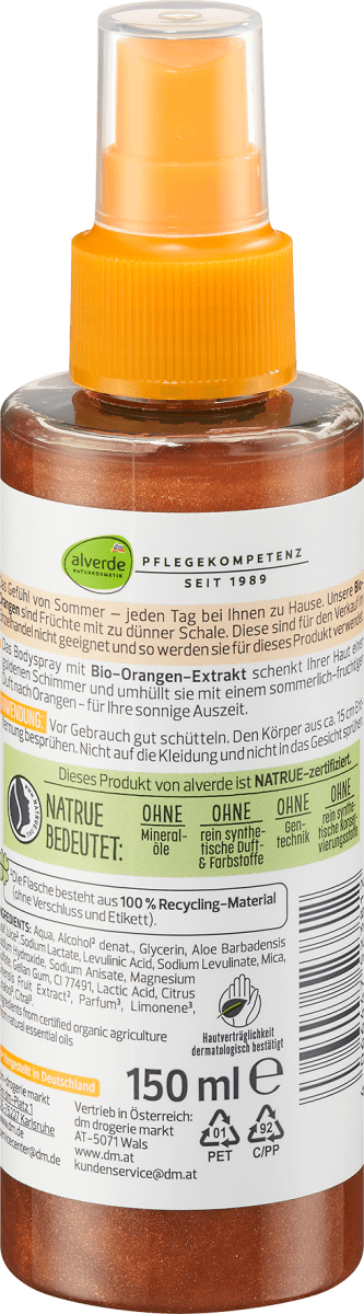 Schimmerspray Sonnige Auszeit, 150 ml