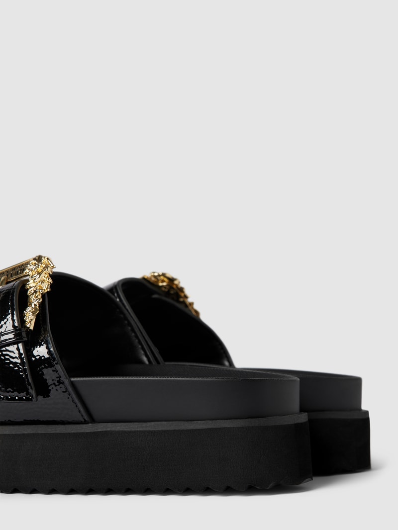 Sandalen mit Plateau-Sohle Modell 'ARIZONA' in schwarz
