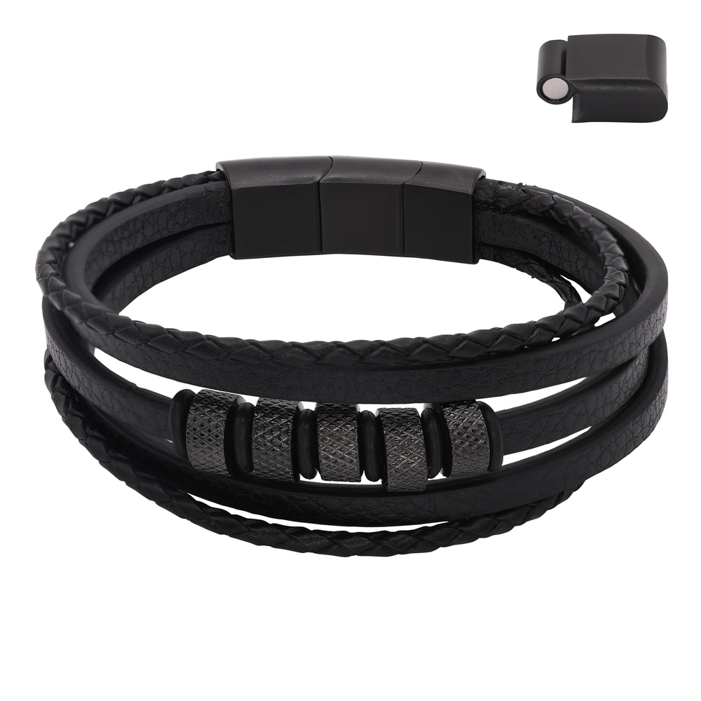 Heideman Bracelet en cuir Casper Bracelet