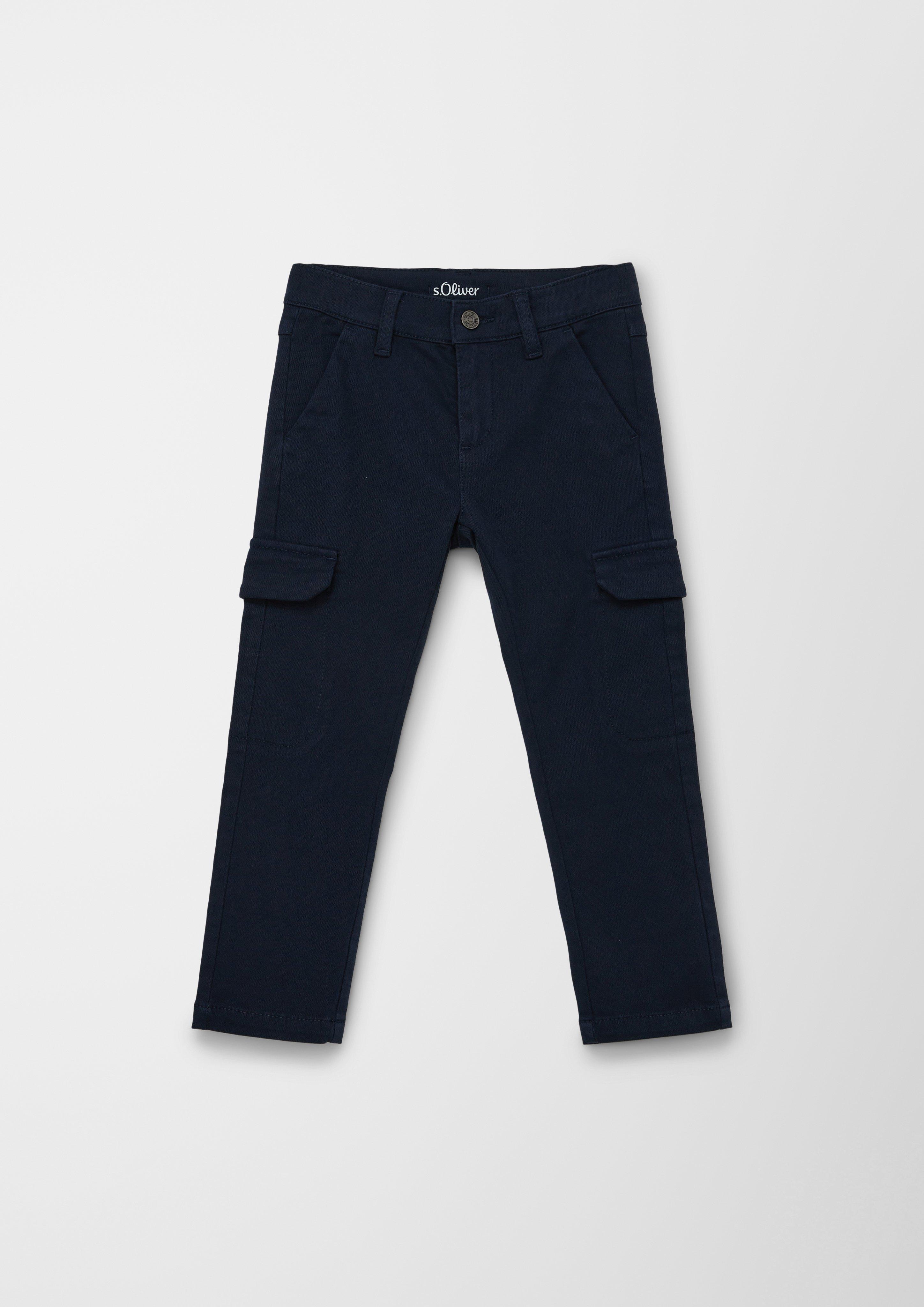 Pelle: Hose mit aufgesetzten Taschen  2132258-5952