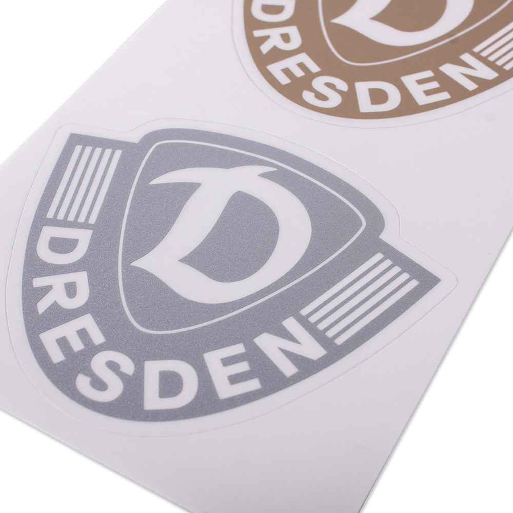Aufkleberkarte 3er Logo Außenklebend