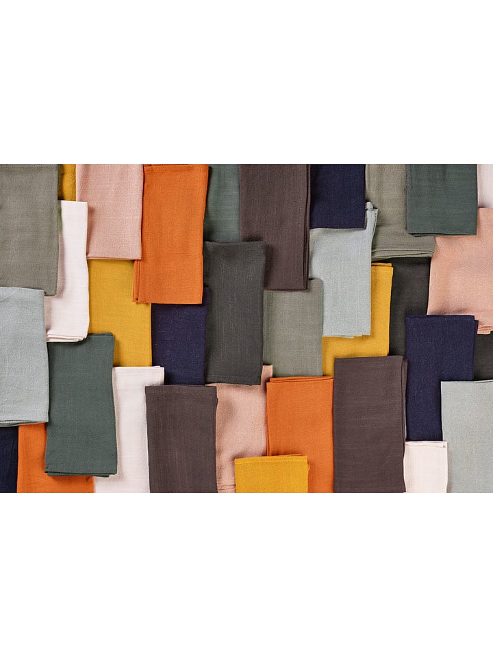 Björn 6er-Set: Servietten in Senf - (L)40 x (B)40 cm günstig kaufen onesize