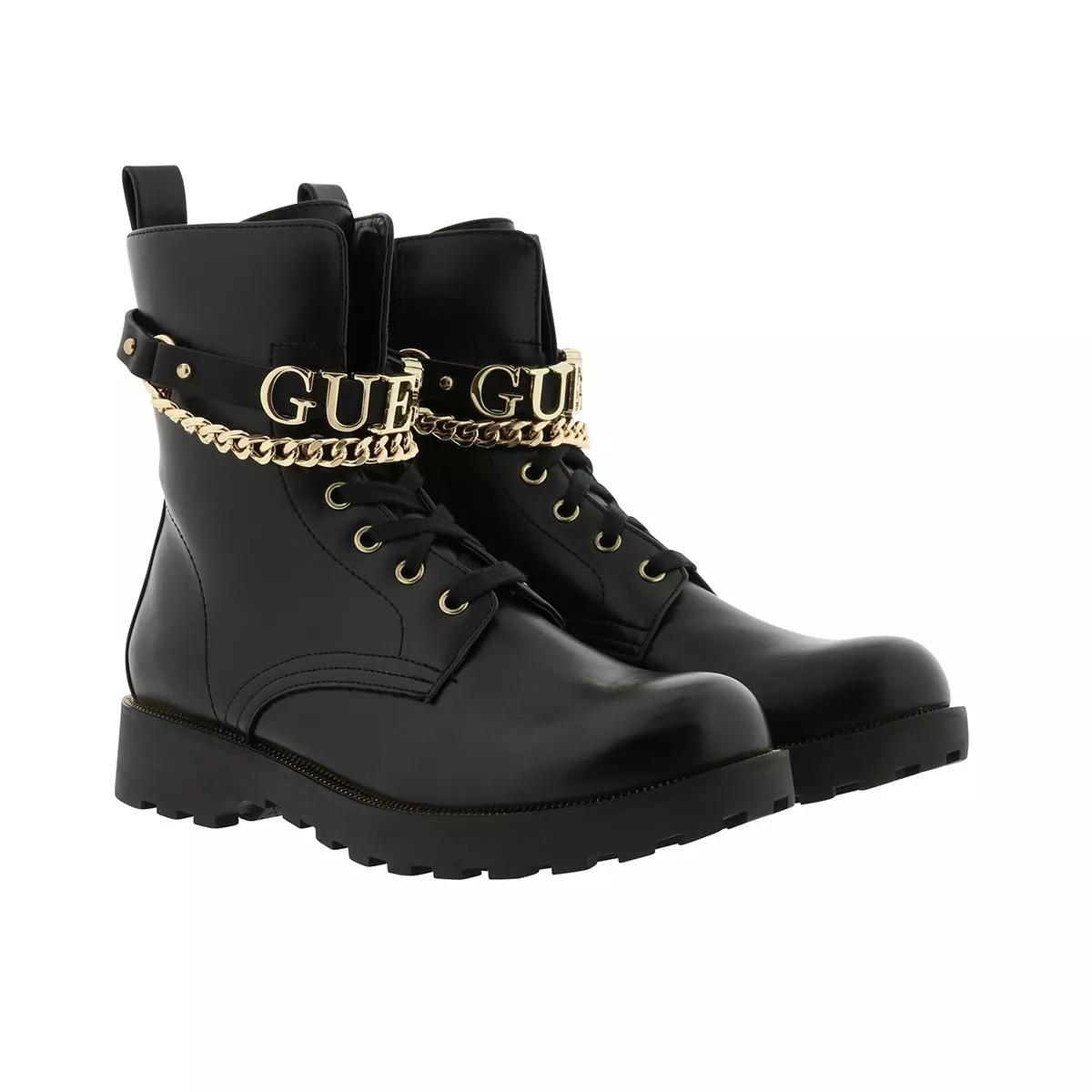 GUESS Stiefeletten schwarz Biker Boot