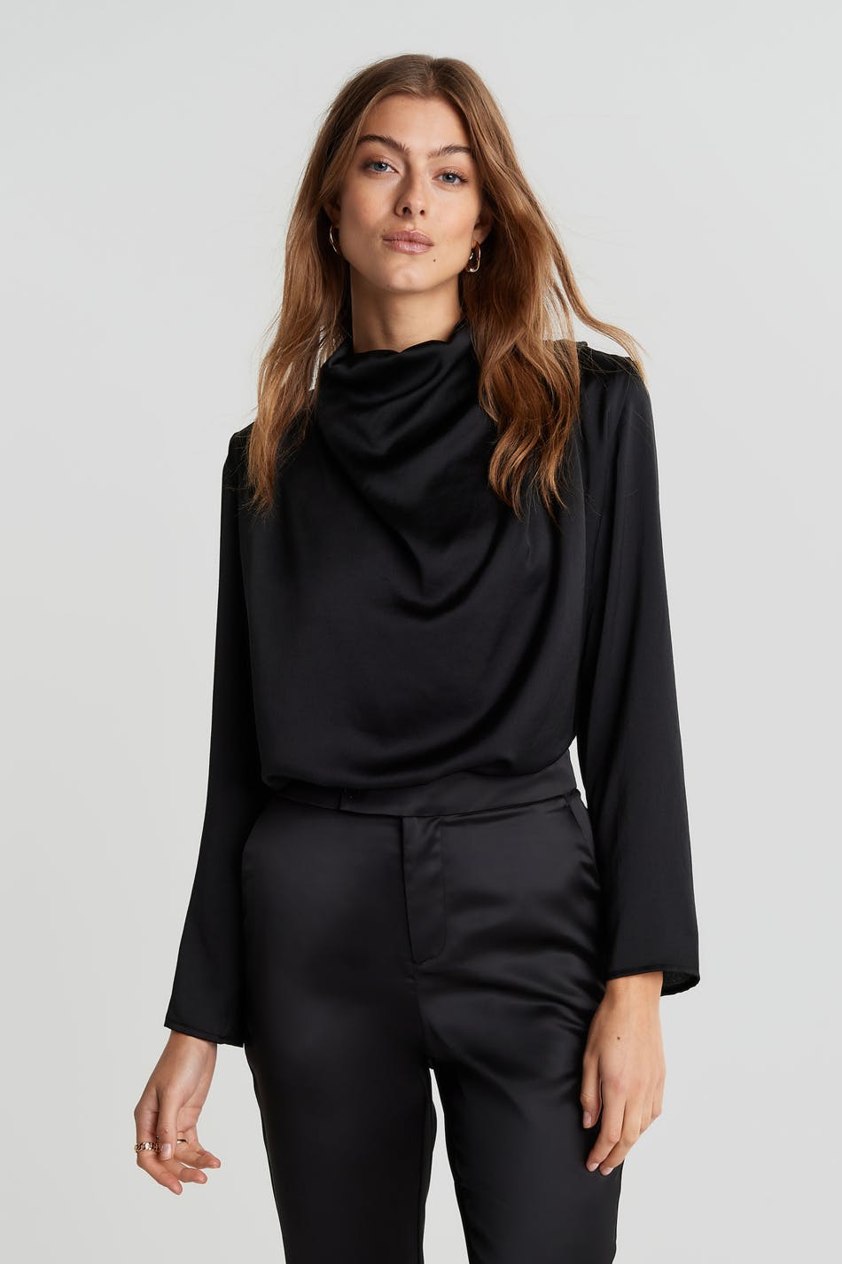 Linn drapy blouse