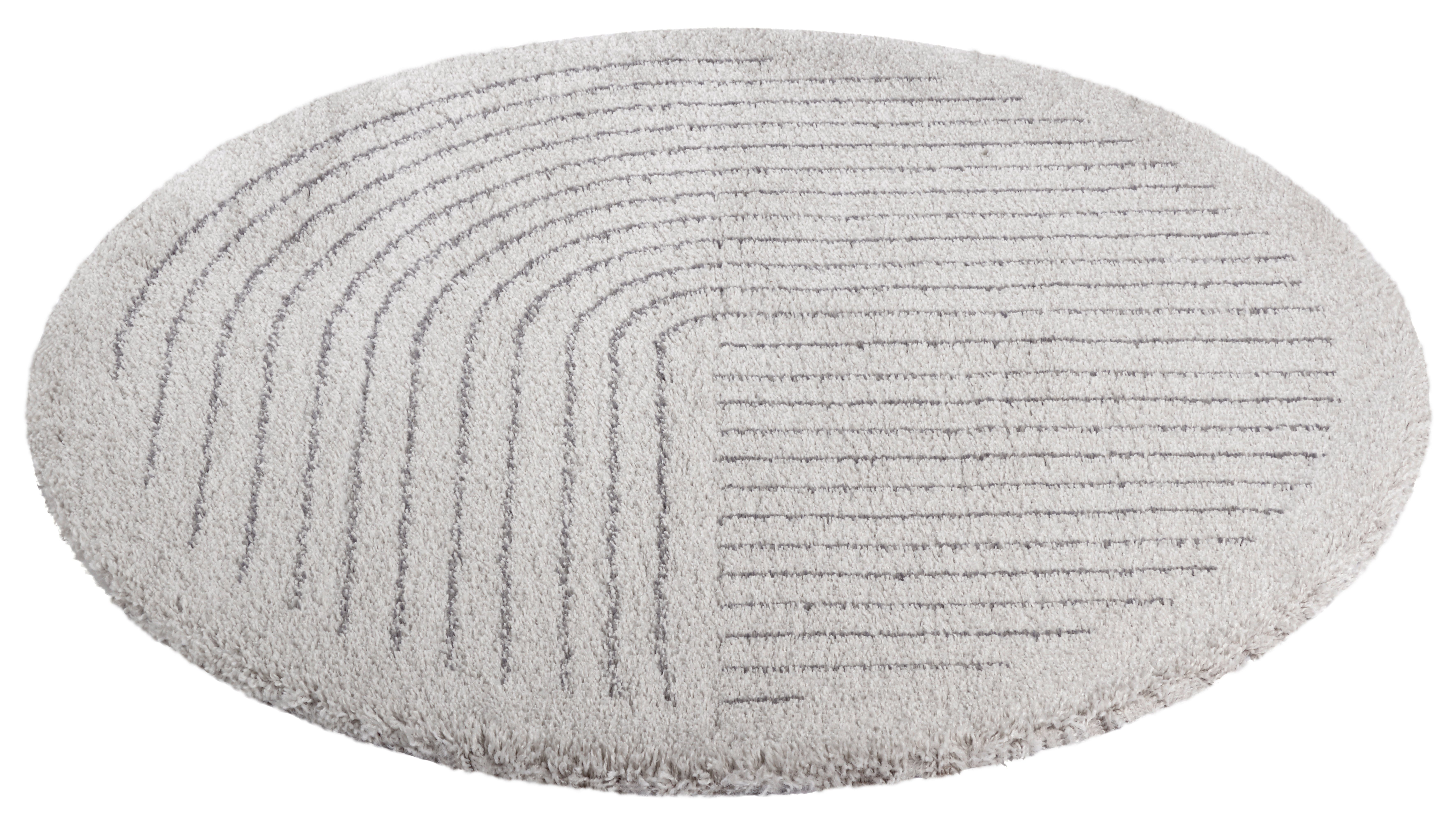 Hochflor-Teppich Dion, HANSE Home, rund, Höhe: 35 mm, Hochflor, Shaggy, pflegeleicht, flauschig, weich, modern, Wohnzimmer