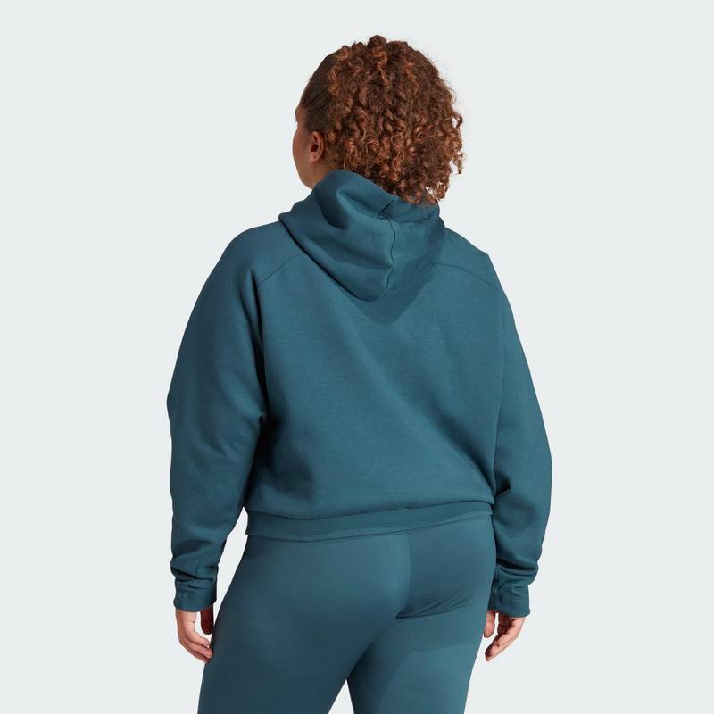 adidas adidas Z.N.E. Zip-Hoodie – Große Größen Sweatjacke Damen