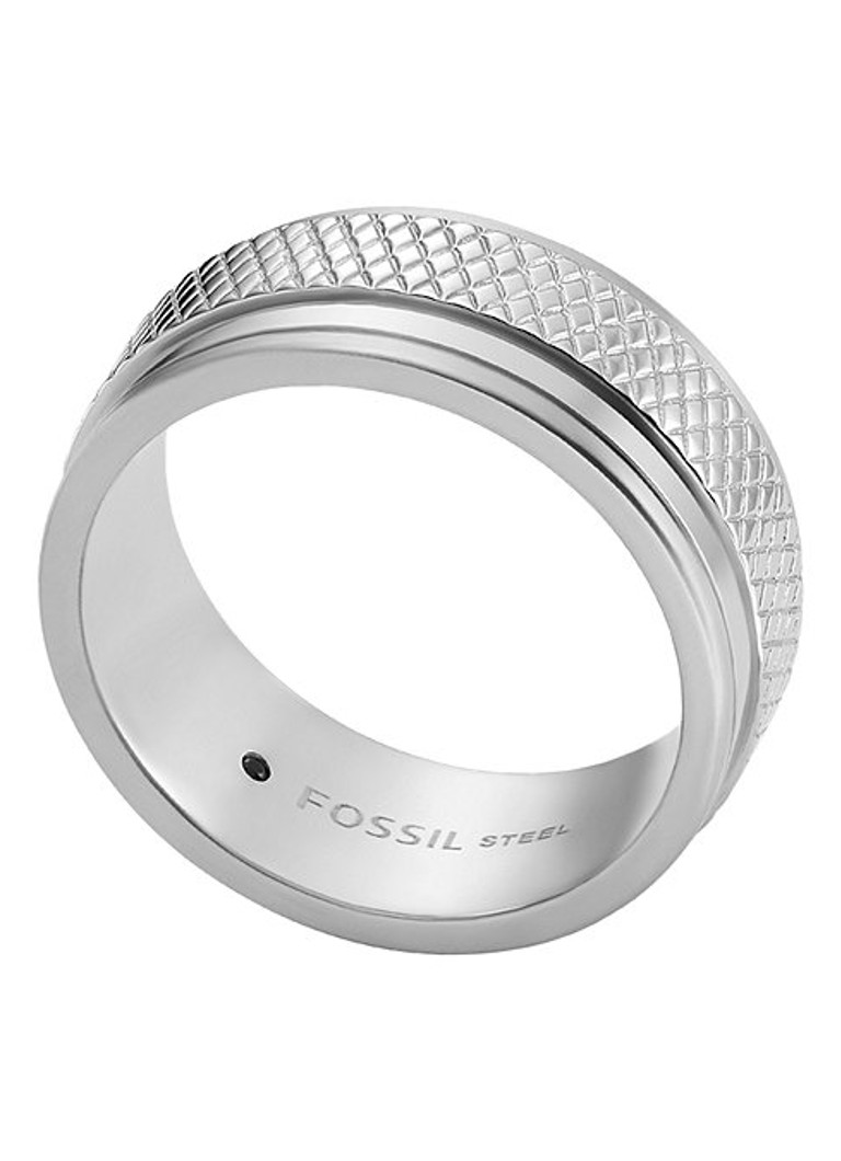 Fossil  Knox ring met glassteen JF04768042