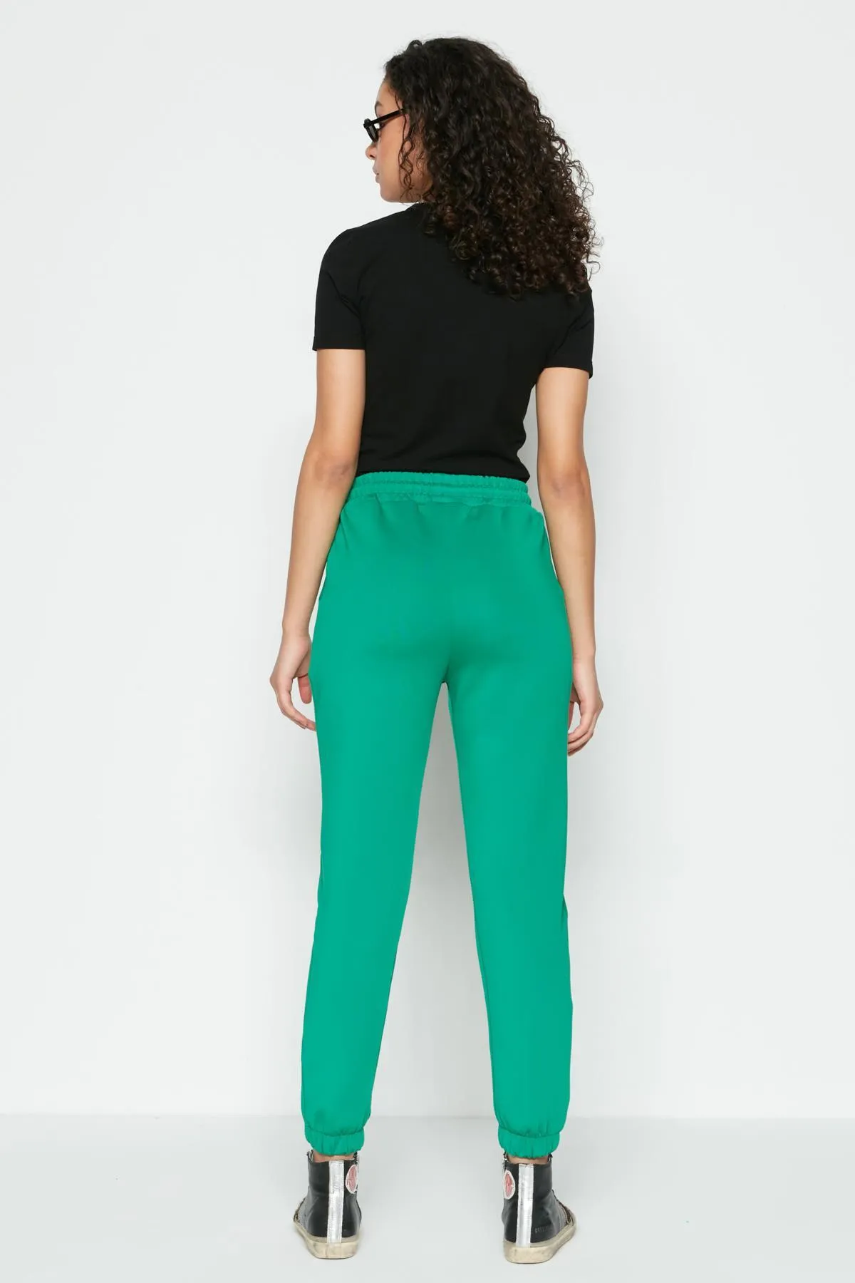 C&City  Basic Jogger-Jogginghose 802 Grün