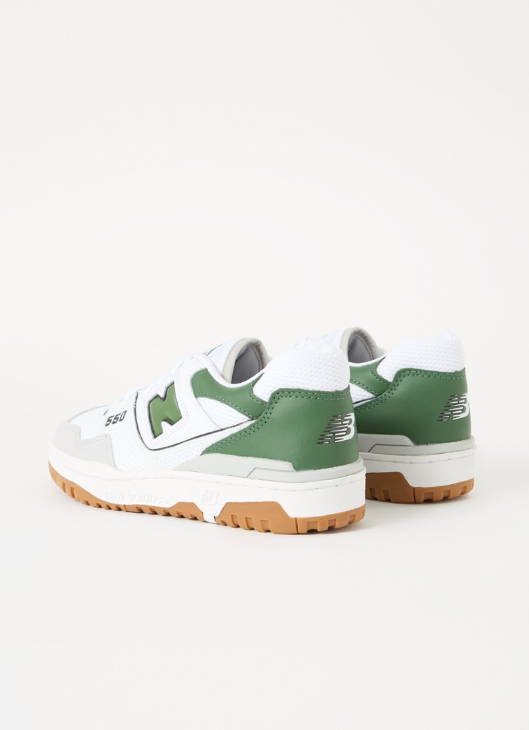 Sneakers New Balance 550 in pelle con dettagli in camoscio