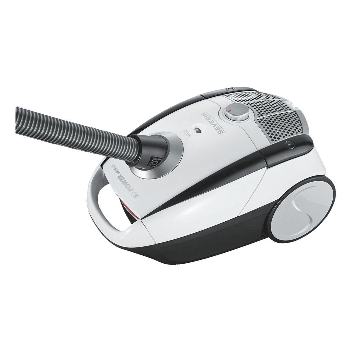 Severin Bodenstaubsauger S'POWER® snowlight, 750 W, für Teppiche, Hartböden und Polster, mit Beutel