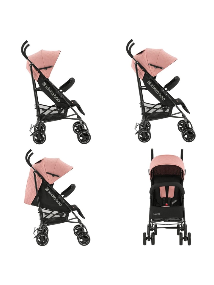 Kikkaboo Kinderwagen Käfer Stahlrahmen in rosa günstig kaufen onesize