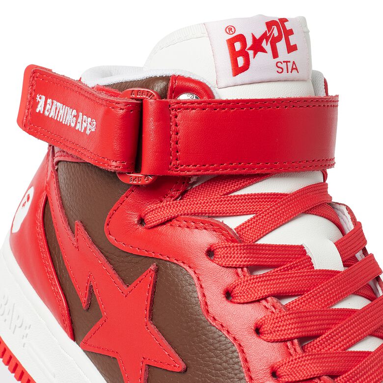 A Bathing Ape Wmns Bape Sta Mi #2 L red