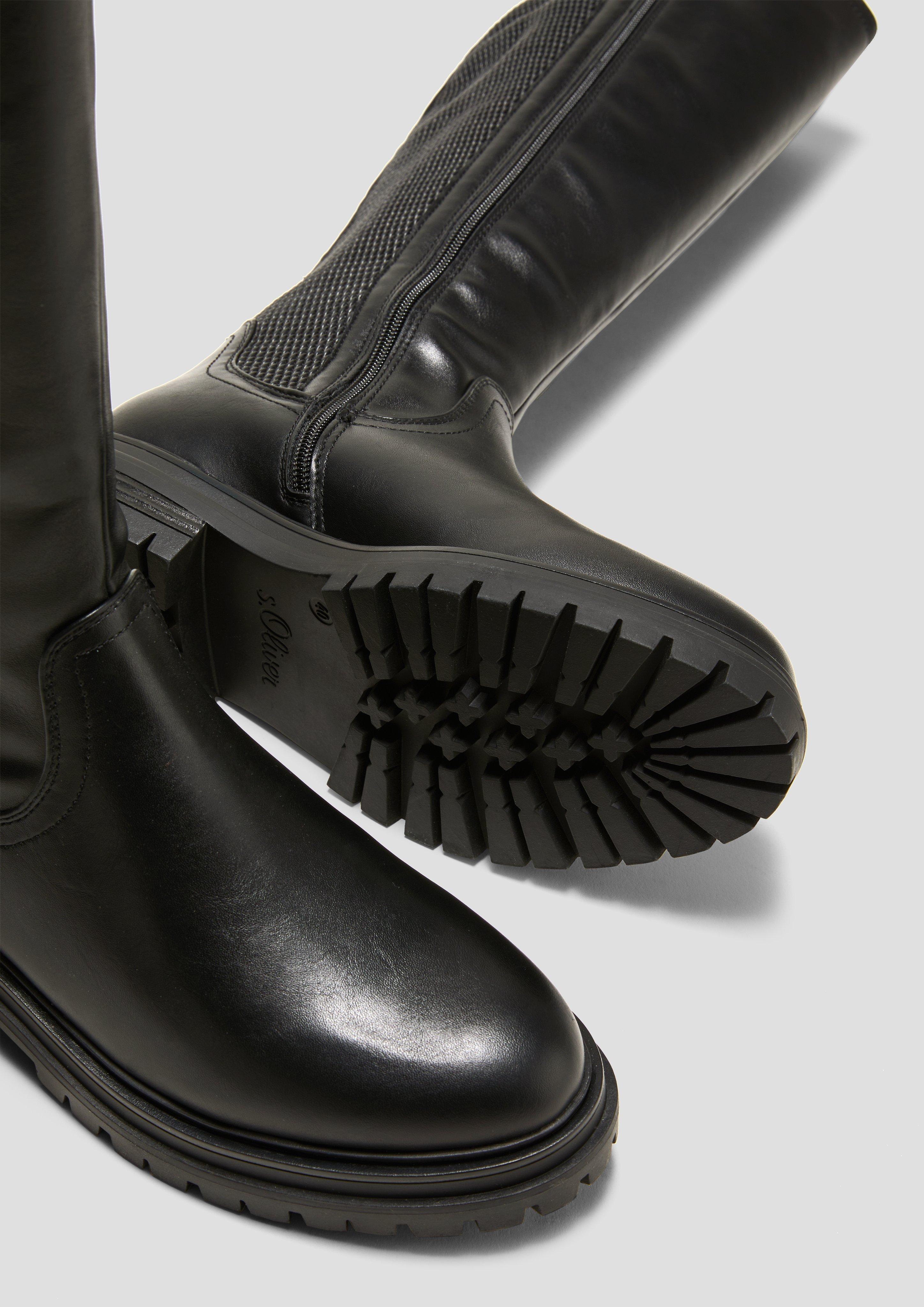Stiefel in Glattleder-Optik  6008570-001