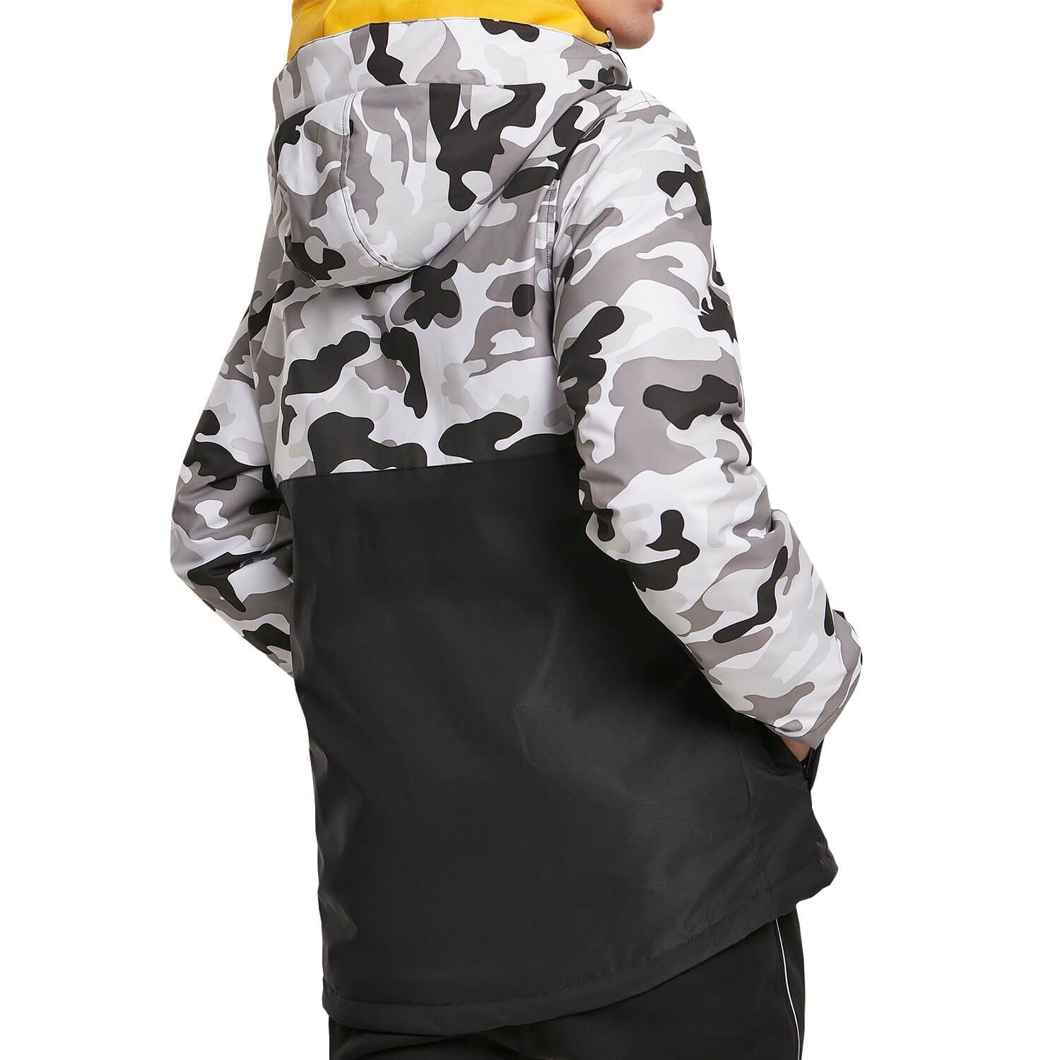 Camo Mix Pull Over Jacket